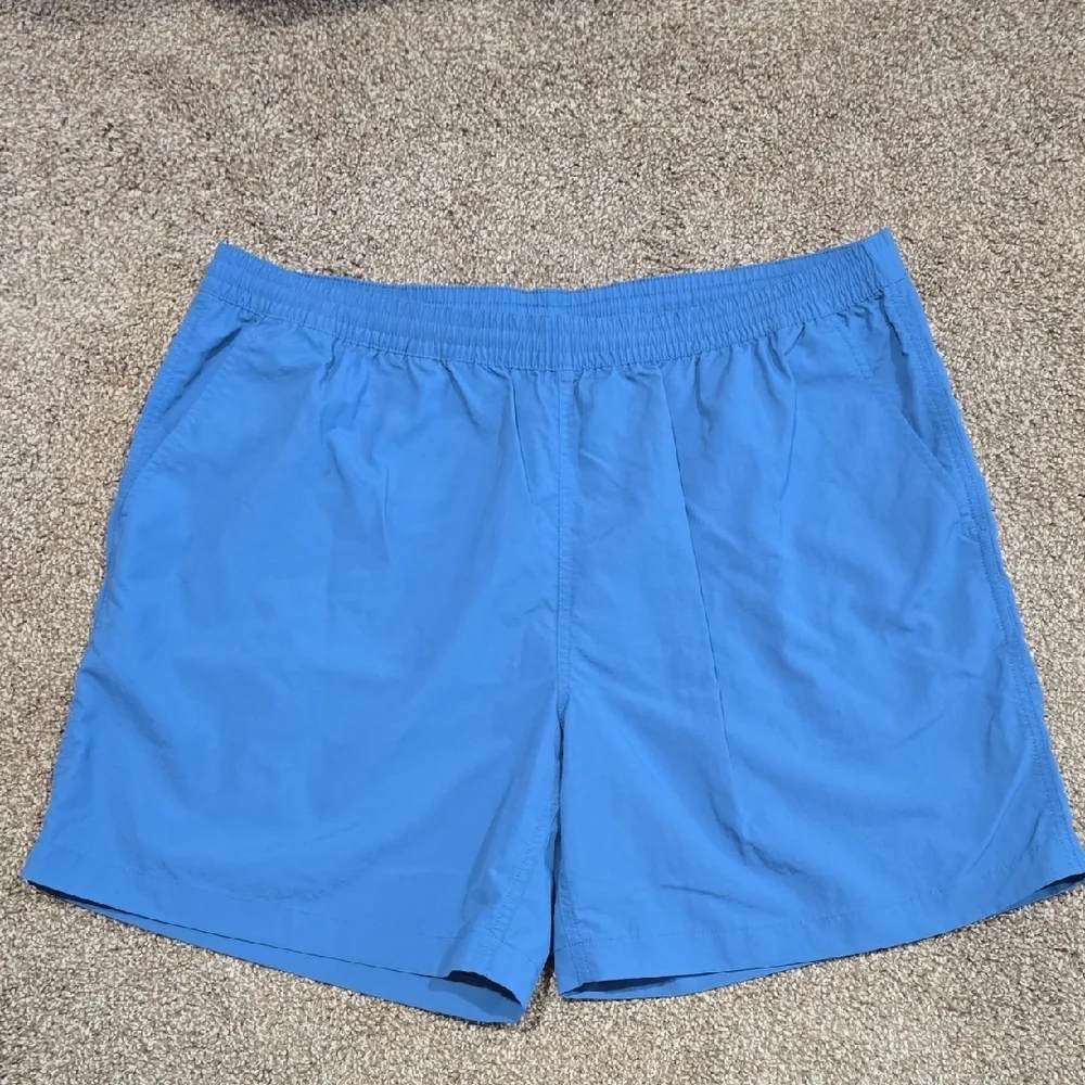Southern Tide Shoreline Elastic Waist Shorts in Bright Blue Size XL